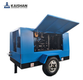Φορητή ενέργεια αεροσυμπιεστών τύπων βιδών diesel Kaishan αποδοτική