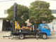 KW20 φορητό φορτηγό εγκαταστάσεων γεώτρησης διατρήσεων φρεατίων νερού μηχανών εγκαταστάσεων γεώτρησης διατρήσεων που τοποθετείται