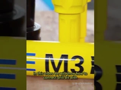 Υψηλή πίεση 150mm μπιτ κουμπιών σφυριών κομματιών διατρήσεων τρυπών φυσήματος 200mm DTH για την εγκατάσταση γεώτρησης διατρήσεων πυρήνων