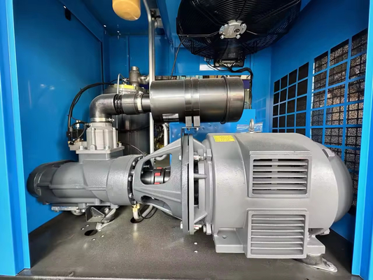 Ηλεκτρικός 55kw 100hp 10m3/min 8bar αεροσυμπιεστής περιστρεφόμενος συμπιεστής αερίου BK55-8G
